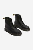 Шкіряні черевики Dr. Martens 1460 Pascal колір чорний на плоскому ходу злегка утеплена DM27084001 Шкіряні черевики Dr. Martens 1460 Pascal колір чорний на плоскому ходу злегка утеплена DM27084001