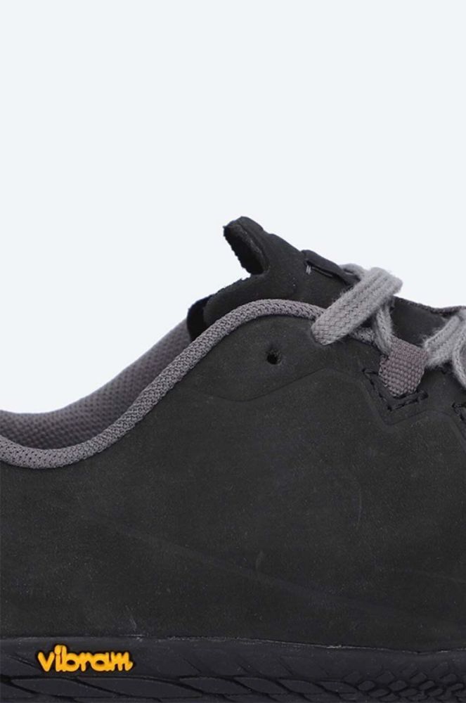 Замшеві туфлі Merrell Vapor Glove 3 Luna жіночі колір чорний на плоскому ходу фото 7
