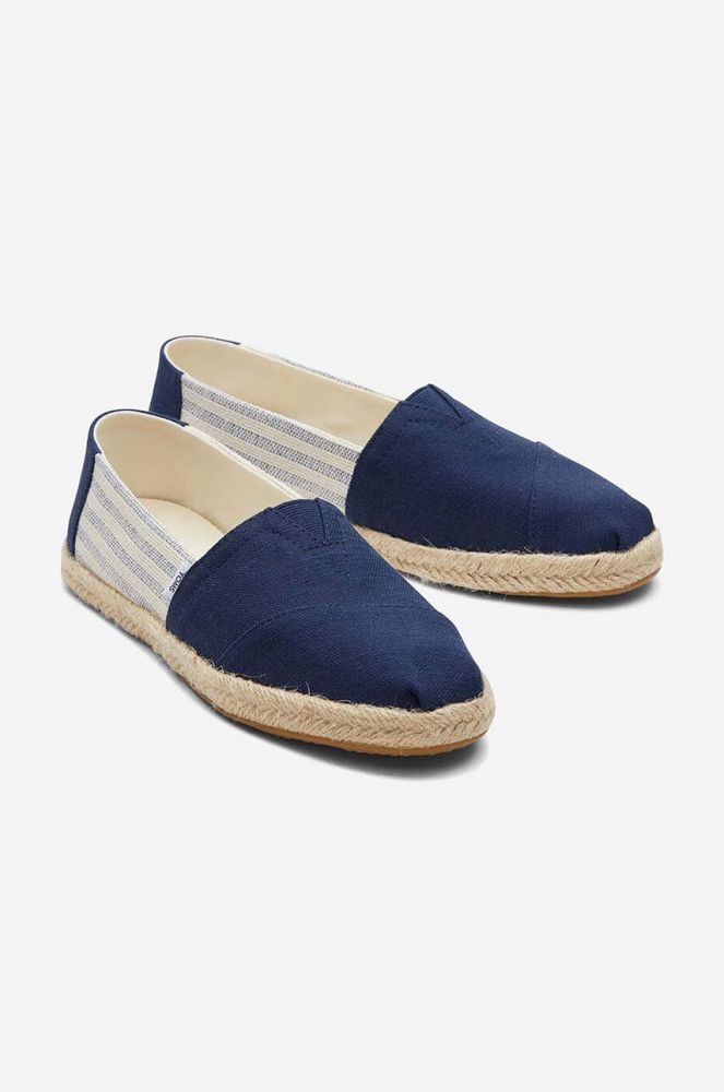 Еспадрилі Toms Alpargata Rope колір синій