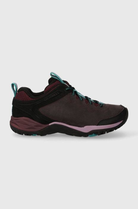 Черевики Merrell Siren Traveller Q2 Leather жіночі колір фіолетовий Черевики Merrell Siren Traveller Q2 Leather жіночі колір фіолетовий