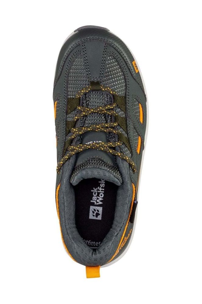 Дитячі черевики Jack Wolfskin VOJO TEXAPORE LOW K колір зелений (3121126) фото 6