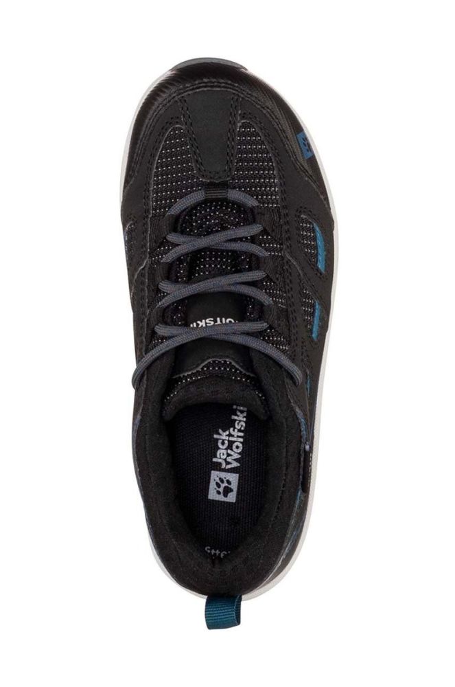 Дитячі черевики Jack Wolfskin VOJO TEXAPORE LOW K колір чорний (3120300) фото 6