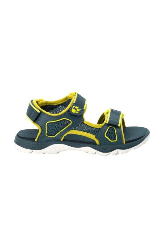 Дитячі сандалі Jack Wolfskin TARACO BEACH SANDAL K колір зелений (3119661) фото 2