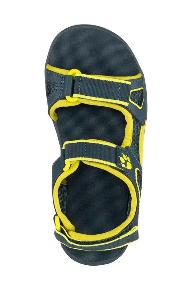 Дитячі сандалі Jack Wolfskin TARACO BEACH SANDAL K колір зелений (3119661) фото 6