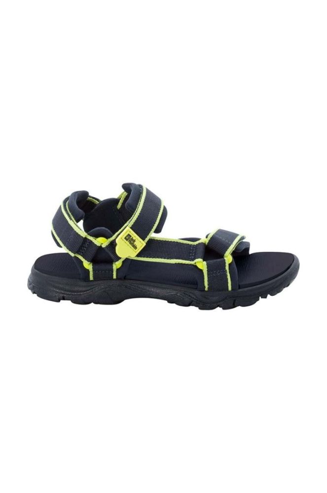 Дитячі сандалі Jack Wolfskin SEVEN SEAS 3 K колір синій фото 2