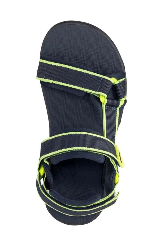 Дитячі сандалі Jack Wolfskin SEVEN SEAS 3 K колір синій фото 6