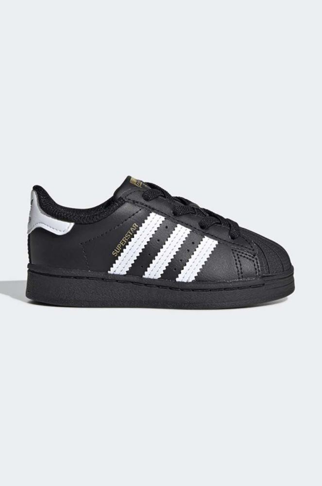 Дитячі кросівки adidas Originals Superstar I колір чорний