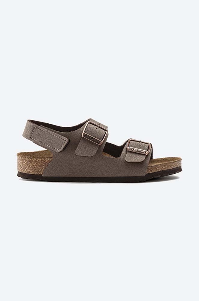 Дитячі сандалі Birkenstock колір коричневий (3270553)