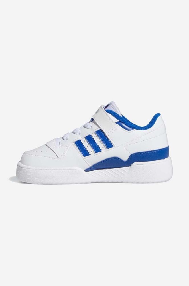 Дитячі кросівки adidas Originals FY7986 Forum Low колір білий фото 3