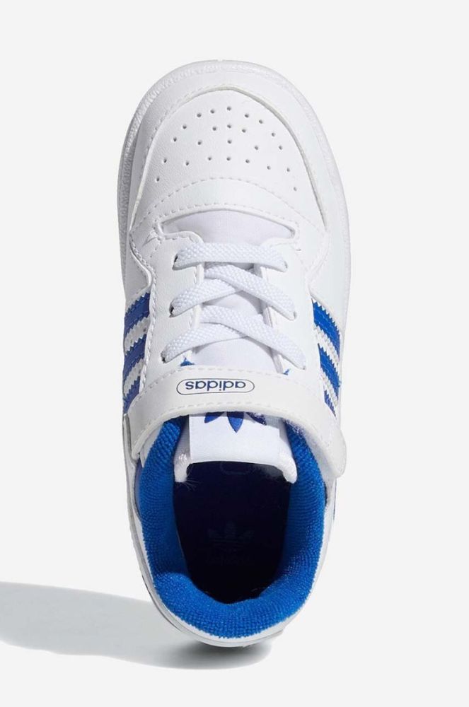 Дитячі кросівки adidas Originals FY7986 Forum Low колір білий фото 4