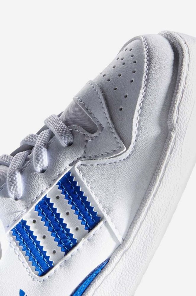 Дитячі кросівки adidas Originals FY7986 Forum Low колір білий фото 5
