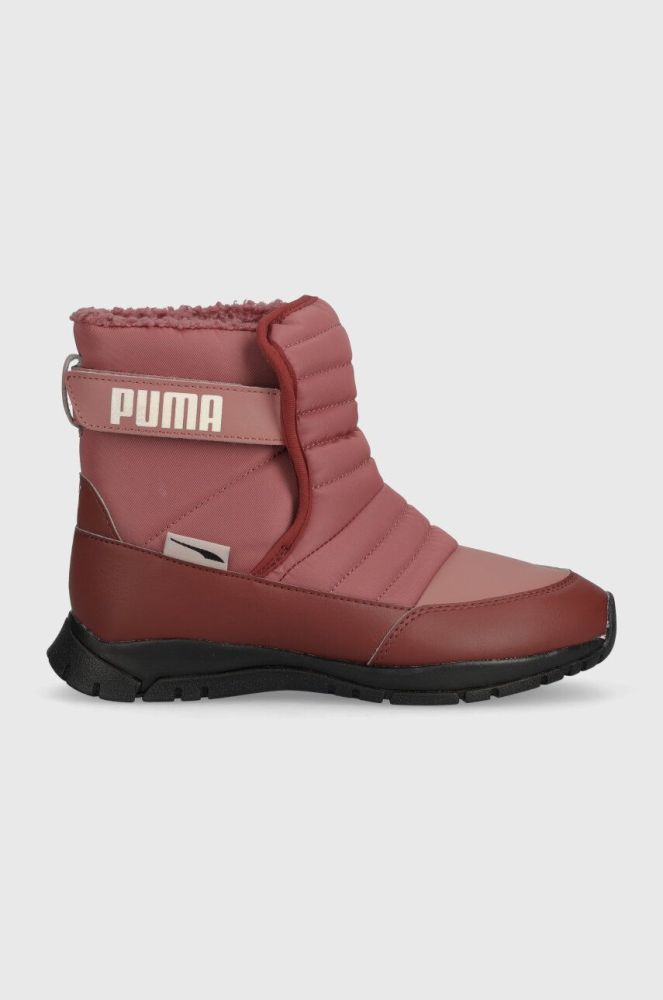 Дитячі чоботи Puma Puma Nieve Boot WTR колір червоний