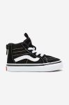 Дитячі кеди Vans VN000XG5 TD SK8-Hi Zip колір чорний Дитячі кеди Vans VN000XG5 TD SK8-Hi Zip колір чорний