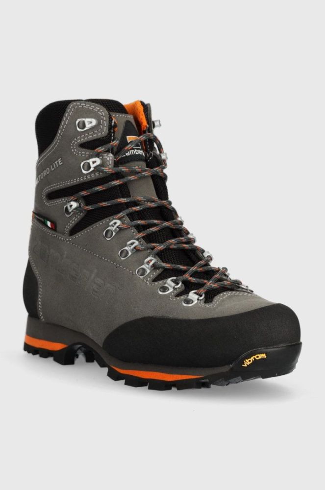 Черевики Zamberlan Baltoro Lite GTX чоловічі колір сірий злегка утеплені фото 2