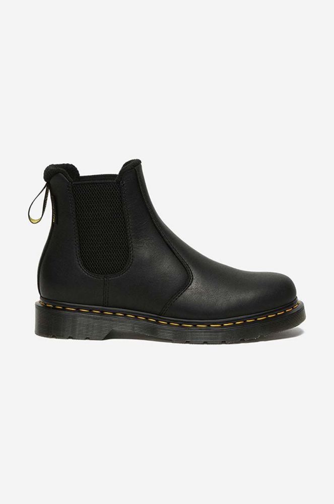 Шкіряні черевики Dr. Martens 2976 Valor Waterproof 27142001 чоловічі колір чорний 27142001-black