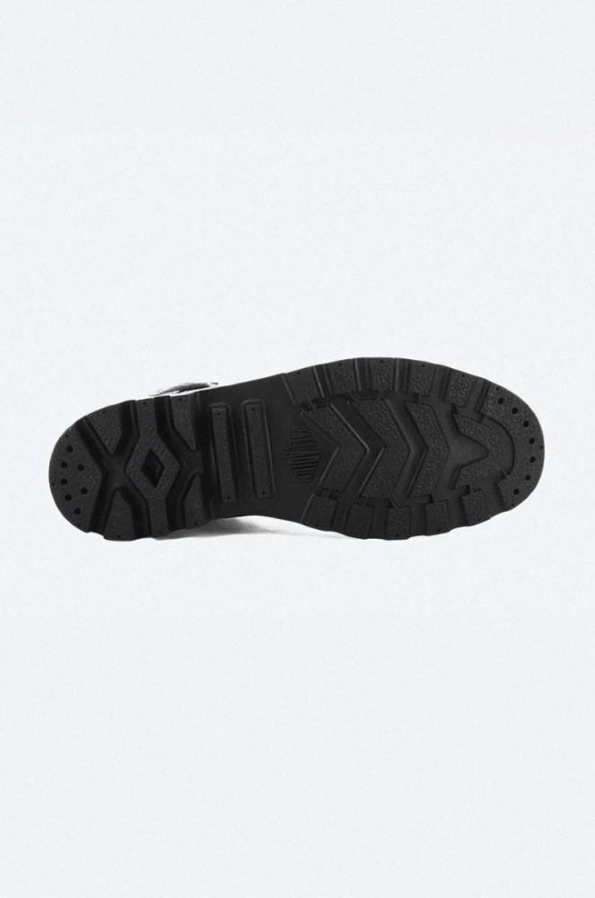 Черевики Palladium Pampa Shield Wp+ Lth чоловічі колір чорний фото 2