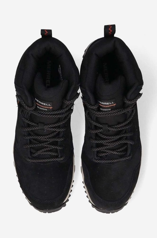 Черевики Merrell Wildwood Sneaker Boot Mid Wp чоловічі колір чорний фото 4