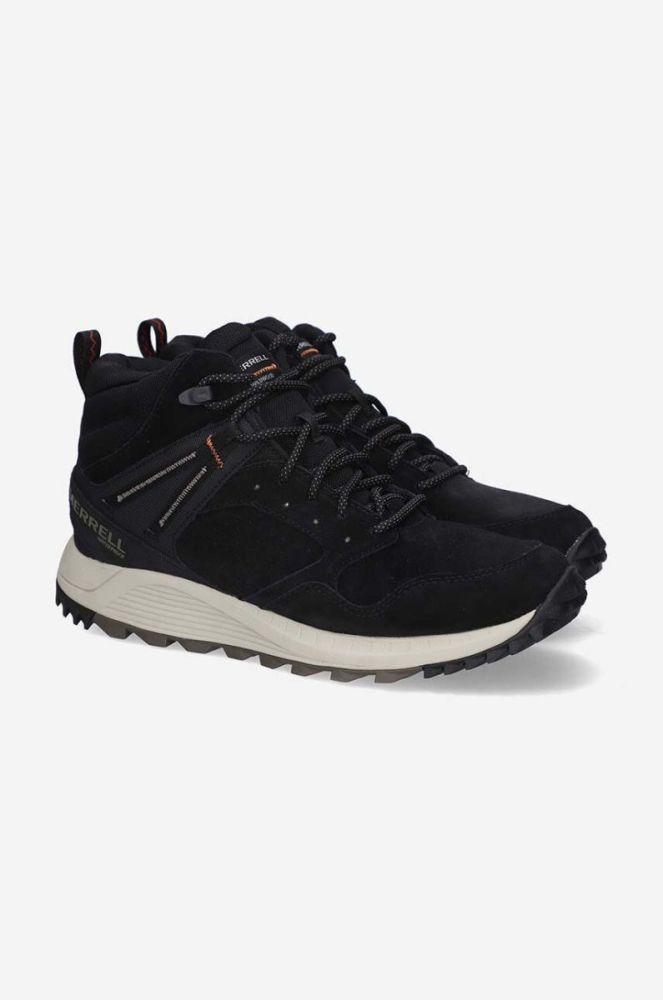 Черевики Merrell Wildwood Sneaker Boot Mid Wp чоловічі колір чорний фото 5
