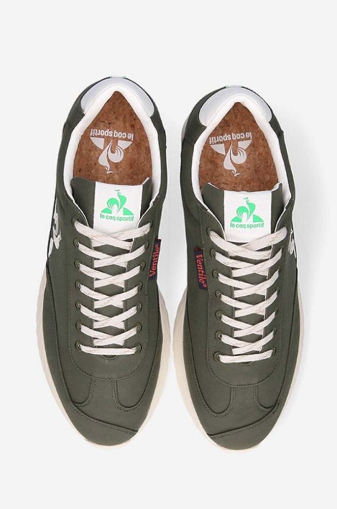 Кросівки Le Coq Sportif колір зелений 2120518-green фото 4