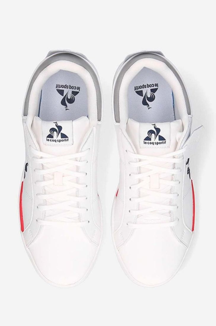 Шкіряні кросівки Le Coq Sportif колір білий 2220247-white