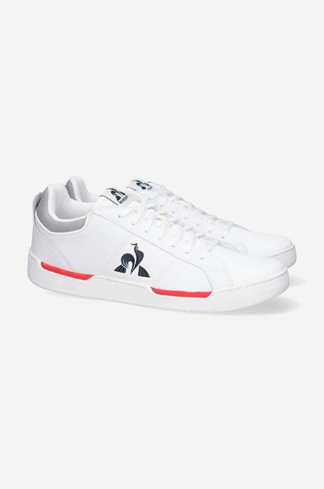 Шкіряні кросівки Le Coq Sportif колір білий 2220247-white фото 5