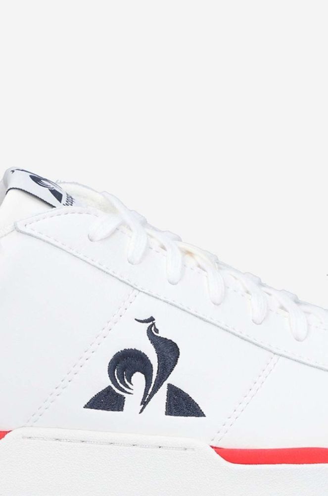 Шкіряні кросівки Le Coq Sportif колір білий 2220247-white фото 7