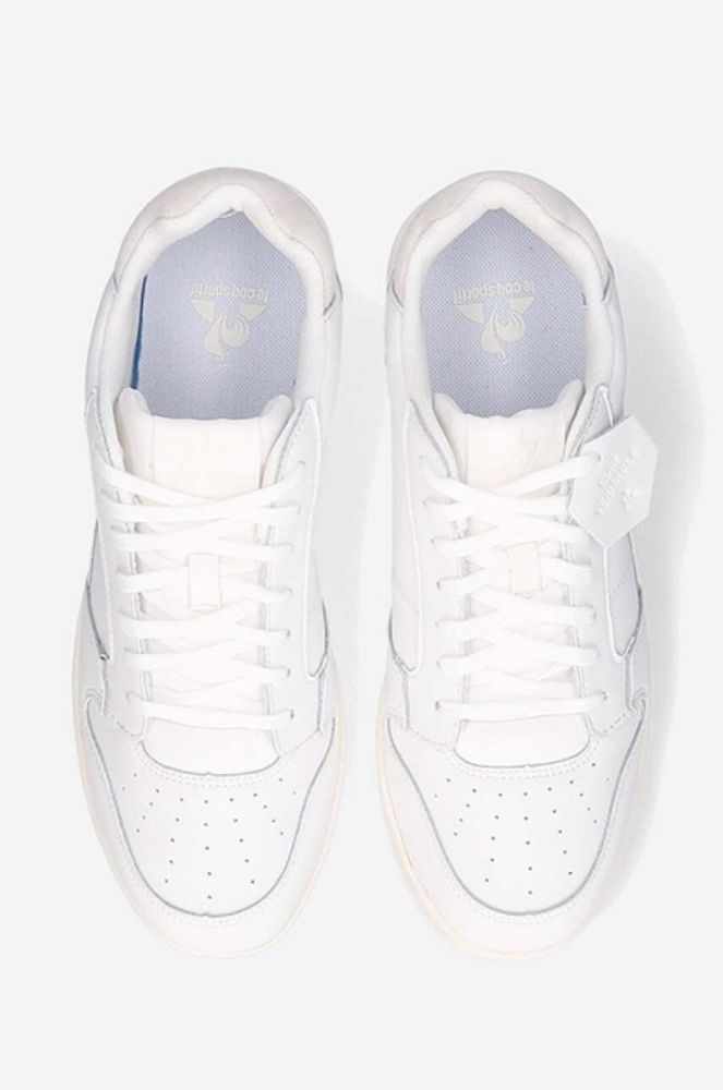 Шкіряні кросівки Le Coq Sportif колір білий 2220252-white фото 4