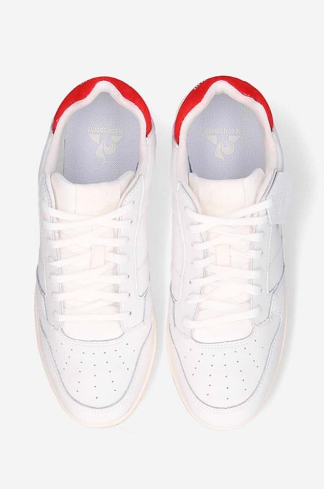 Шкіряні кросівки Le Coq Sportif колір білий 2220253-white фото 4