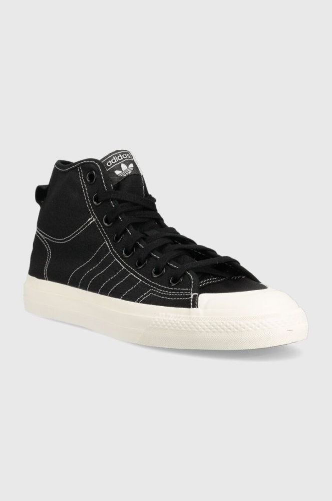 Кеди adidas Originals Nizza чоловічі колір чорний F34057-black фото 2
