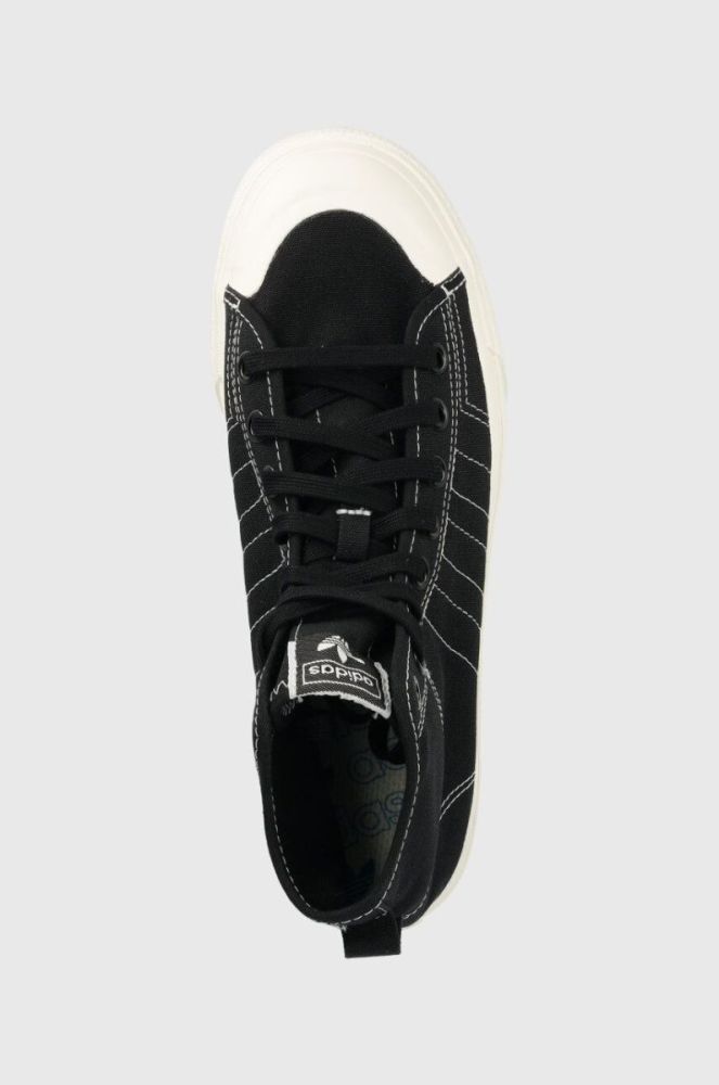 Кеди adidas Originals Nizza чоловічі колір чорний F34057-black фото 4