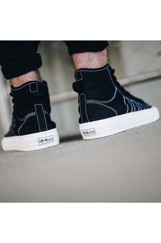 Кеди adidas Originals Nizza чоловічі колір чорний F34057-black фото 8