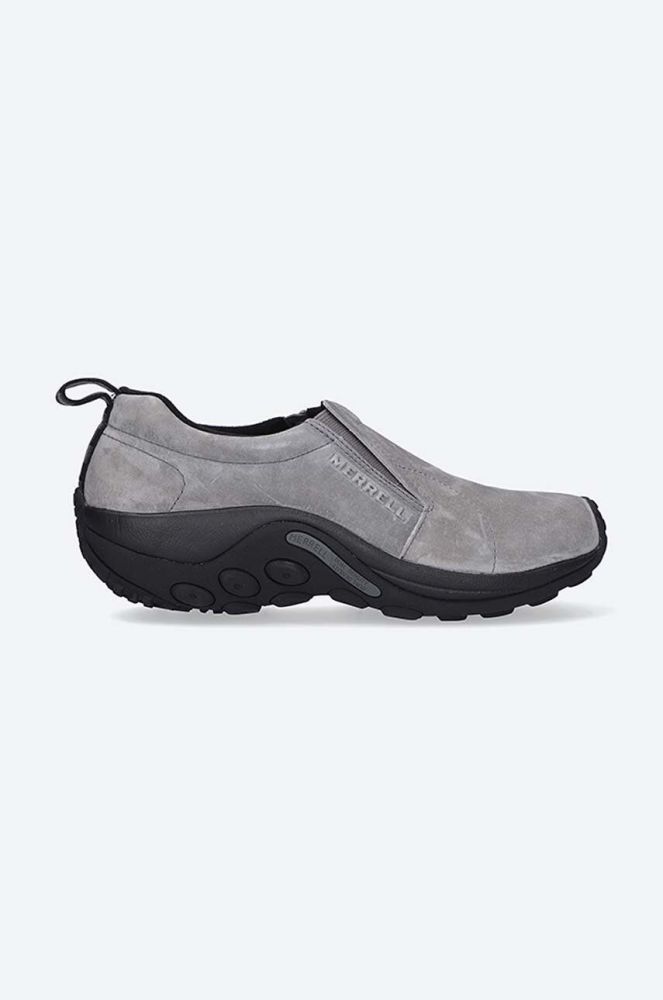 Замшеві туфлі Merrell Buty Merrell Jungle Moc J71447 чоловічі колір сірий