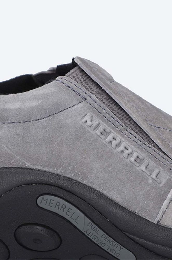 Замшеві туфлі Merrell Buty Merrell Jungle Moc J71447 чоловічі колір сірий фото 7