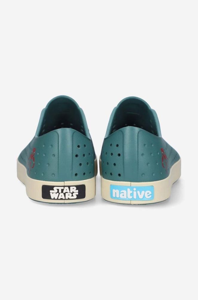Кеди Native x Star Wars Jefferson чоловічі колір зелений фото 6