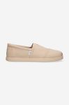 Кеди Toms Alpargata Forward чоловічі колір бежевий Кеди Toms Alpargata Forward чоловічі колір бежевий