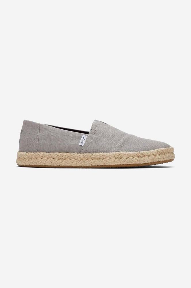 Еспадрилі Toms Alpargata Rope колір сірий