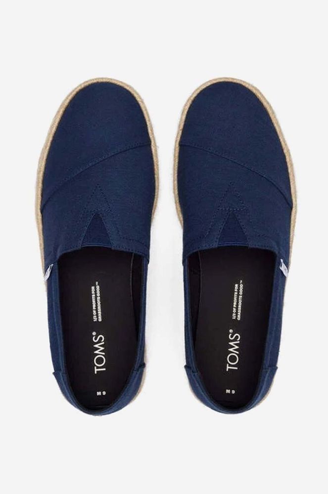 Еспадрилі Toms Alpargata Rope 2.0 10019870 NAVY колір синій фото 2