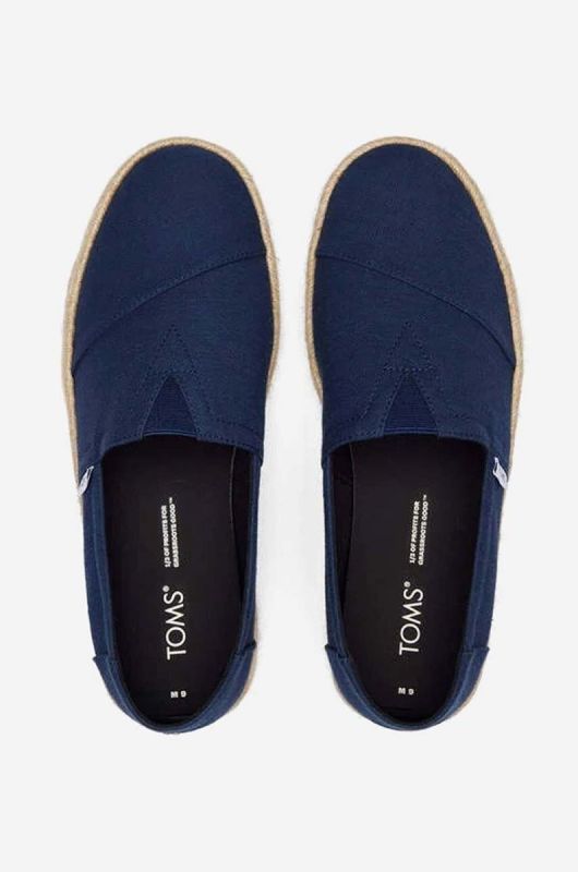 Еспадрилі Toms Alpargata Rope 2.0 10019870 NAVY колір синій фото 2