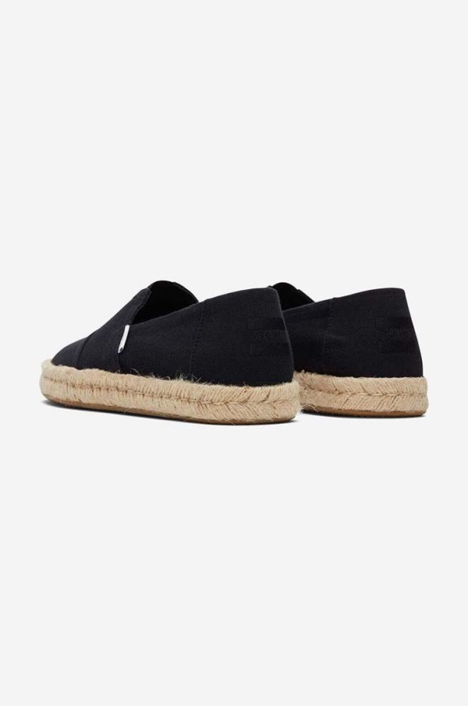 Еспадрилі Toms Alpargata Rope 2.0 10019875 BLACK колір чорний фото 4