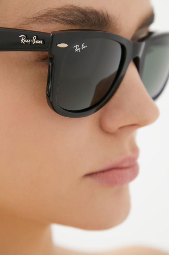Ray-Ban - Окуляри колір чорний (105143) фото 5