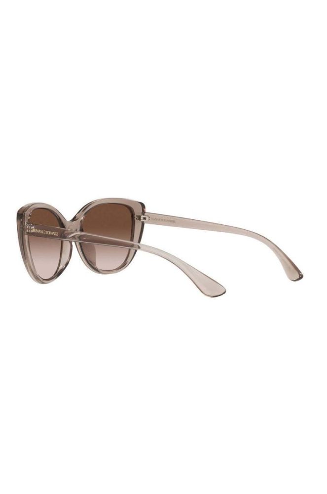 Сонцезахисні окуляри Armani Exchange 0AX4111S жіночі колір коричневий фото 4