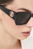 Сонцезахисні окуляри Burberry жіночі колір чорний (1846776)