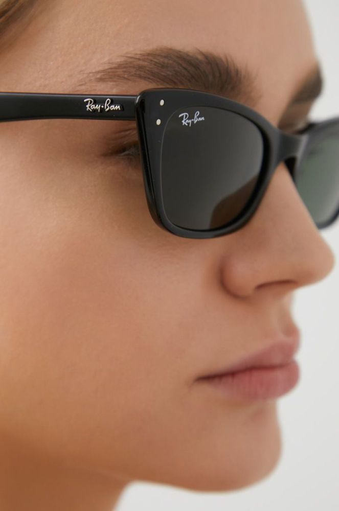 Сонцезахисні окуляри Ray-Ban жіночі колір чорний (1816117) фото 8