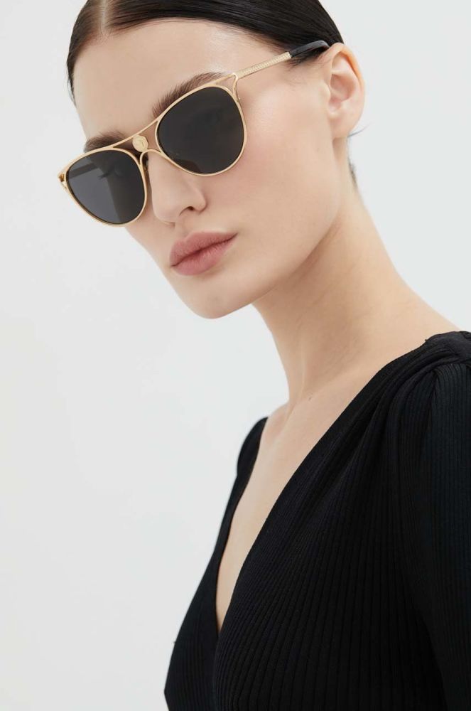 Сонцезахисні окуляри Versace жіночі колір золотий (2187838)