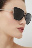 Сонцезахисні окуляри жіночі колір чорний