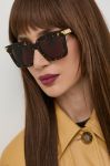 Сонцезахисні окуляри Bottega Veneta жіночі колір коричневий (2475914)