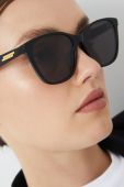 Сонцезахисні окуляри Bottega Veneta жіночі колір чорний (2475925)