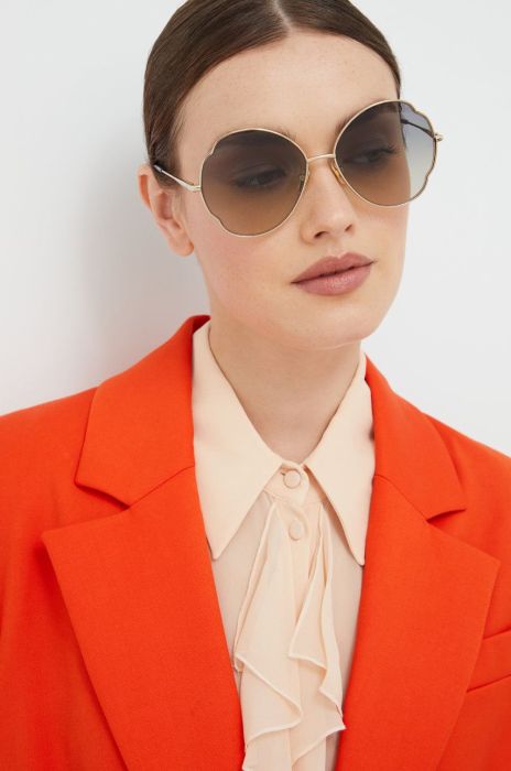 Сонцезахисні окуляри Chlo? жіночі колір сірий