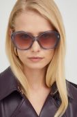 Сонцезахисні окуляри Chlo? жіночі колір блакитний