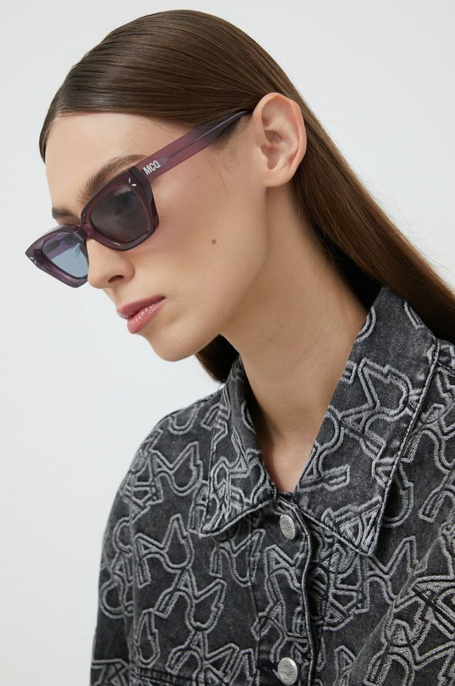 Сонцезахисні окуляри MCQ жіночі колір фіолетовий